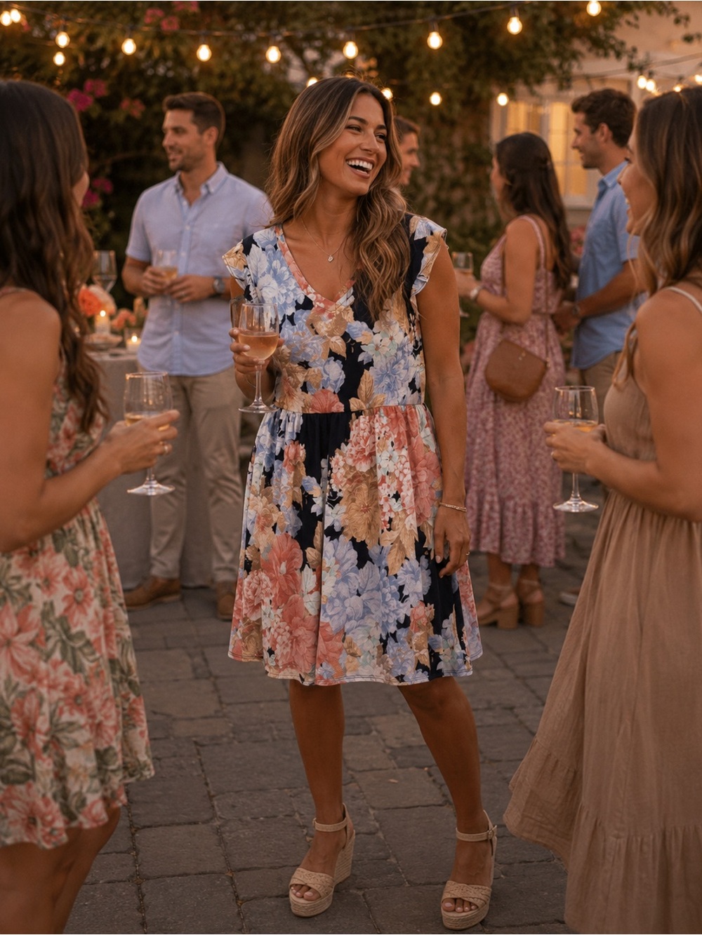 Sew in love floral dress